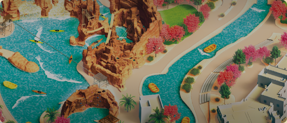 Colossal Canyon — Outdoor Obstacle Course Experience | Aquarabia ...