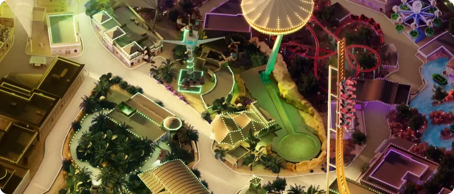 Skywatch — 100 Passenger Flying Tent Ride | Six Flags Qiddiya City