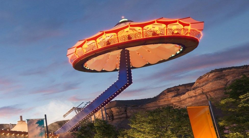 Skywatch — 100 Passenger Flying Tent Ride | Six Flags Qiddiya City